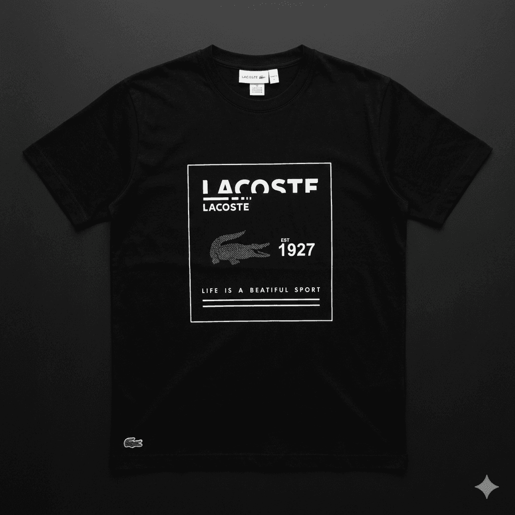 Camiseta Lacoste Life is a Beautiful Sport (M)