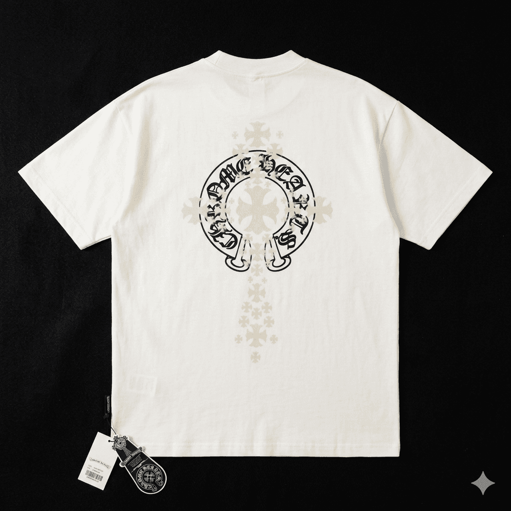 Camiseta Oversized Chrome Hearts (GG)